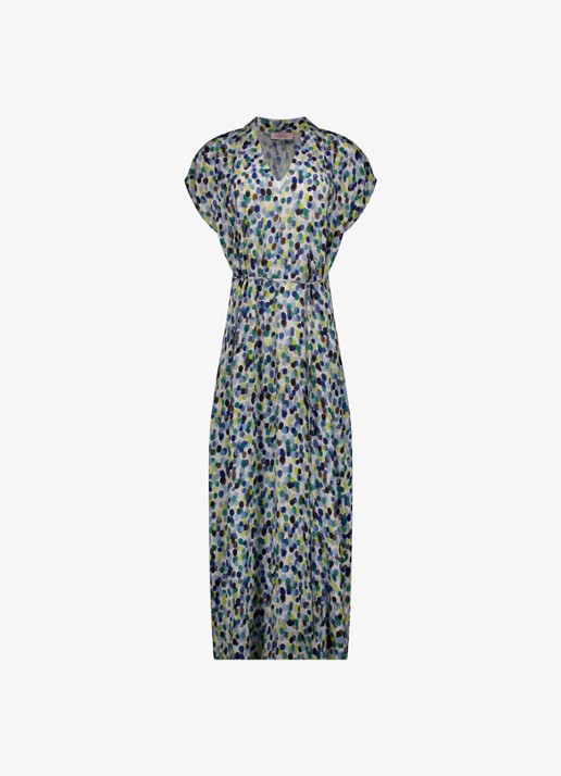 Studio Anneloes Andra maxi tuniekjurk met stippenprint