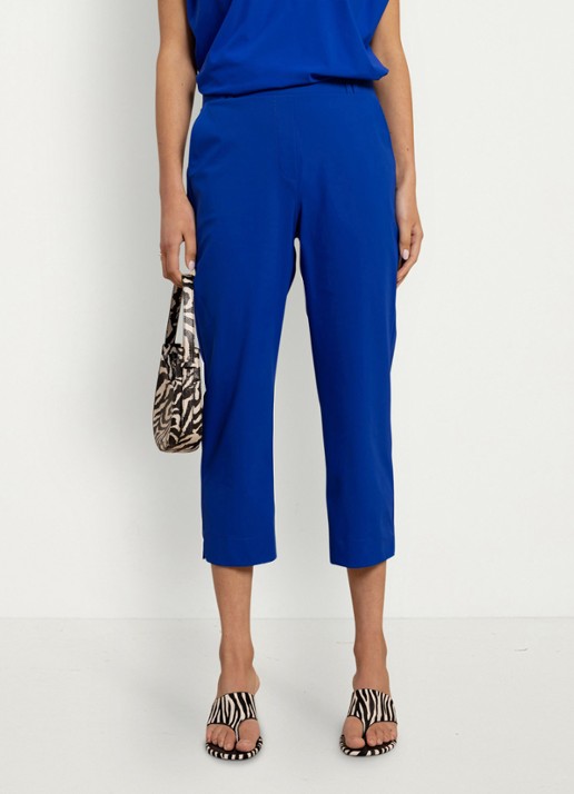Studio Anneloes Anne straight fit mid waist capri broek