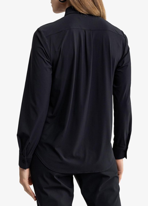 Studio Anneloes Bobby blouse met ballonmouw - achterkant 5 zwart
