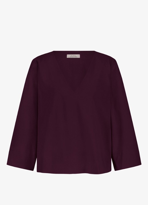 Studio Anneloes Cilou top - voorkant 4 mosgroen