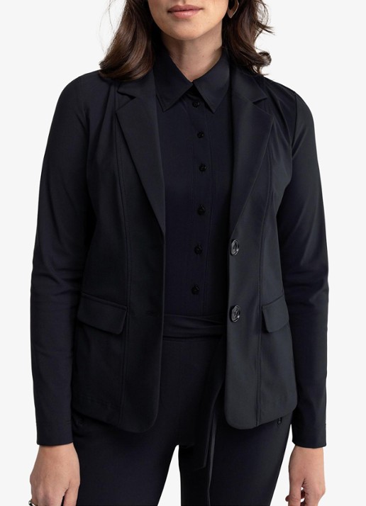 Studio Anneloes Clean blazer met klepzakken