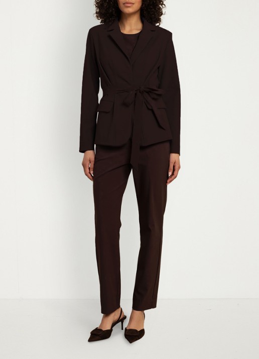 Studio Anneloes Elin blazer met strikceintuur