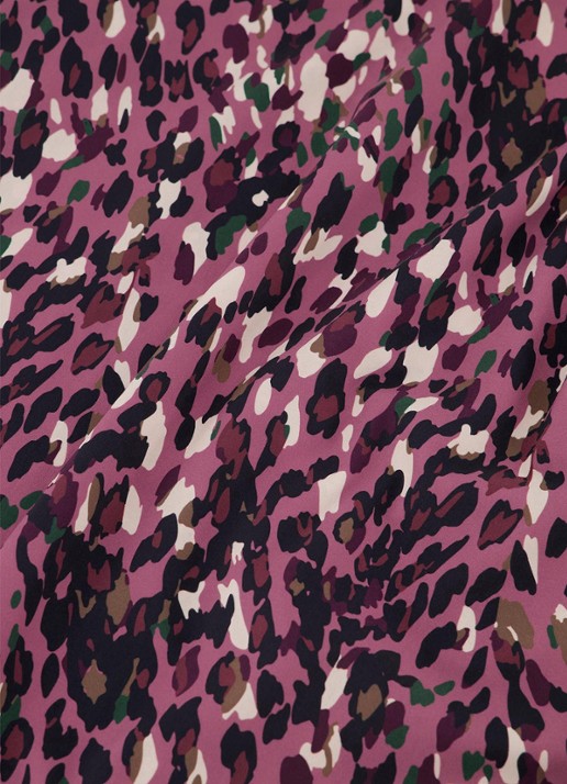 Studio Anneloes Faith top met luipaardprint - detail 3 donkerroze