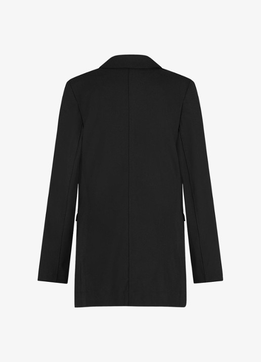 Studio Anneloes Fran blazer met klepzakken - achterkant zwart