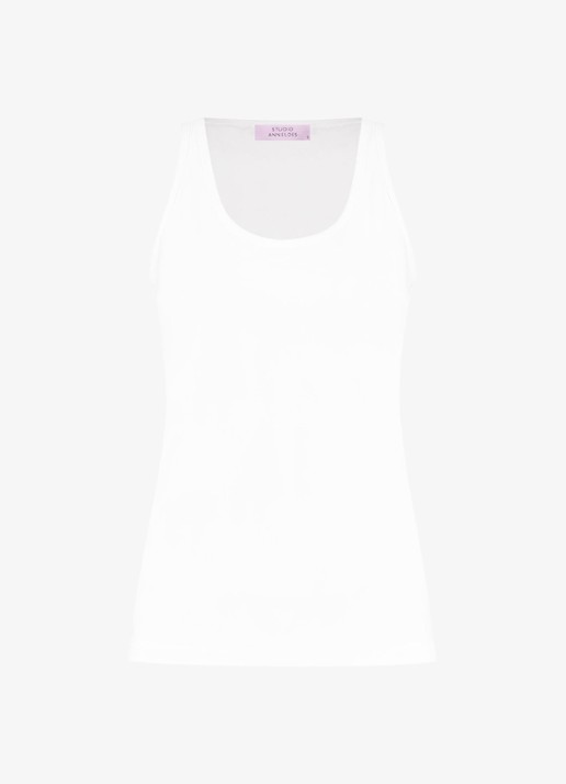 Studio Anneloes Fran tanktop met stretch - voorkant 5 blauw