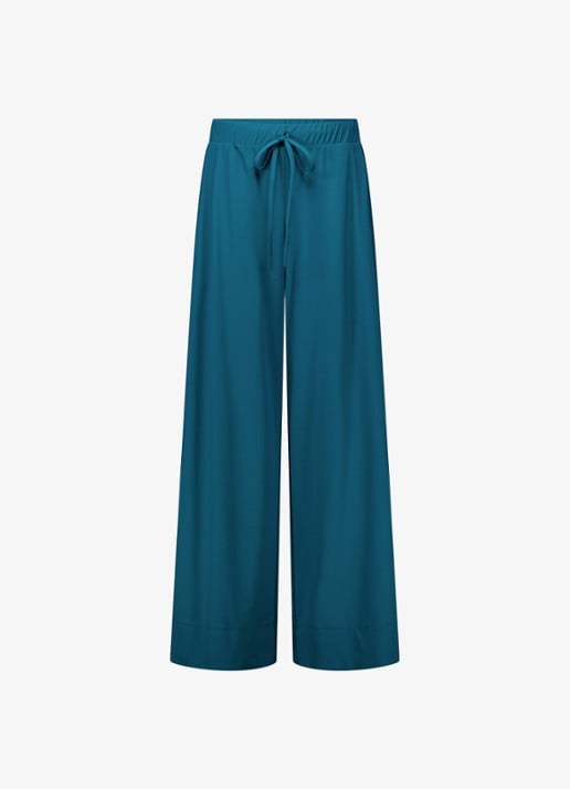 Studio Anneloes Grace high waist wide fit palazzo broek met trekkoord