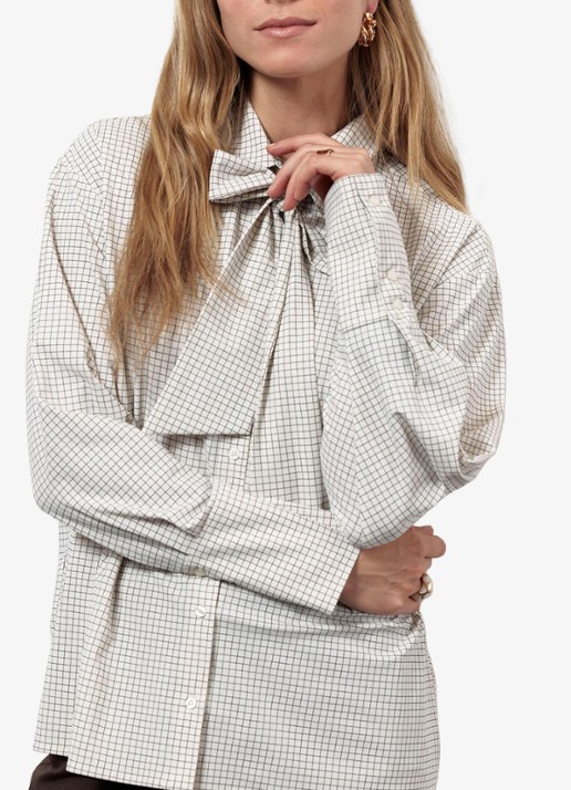 Studio Anneloes Hollis blouse met ruitdessin