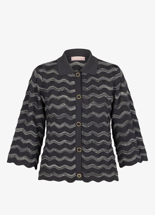 Studio Anneloes Jacy vest met lurex