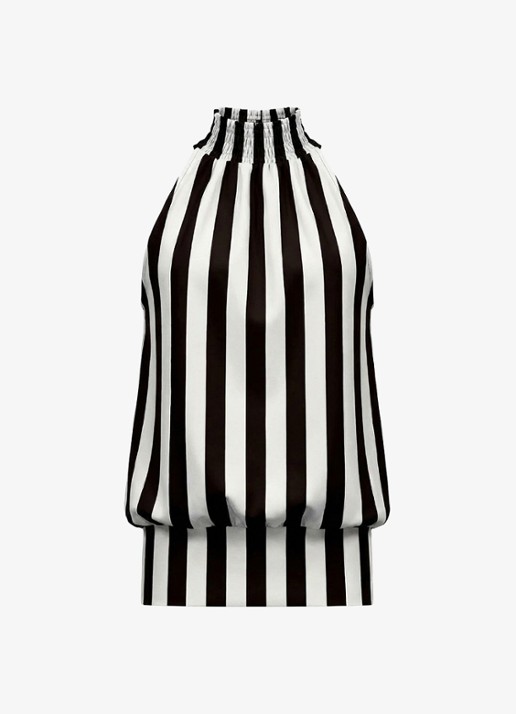 Studio Anneloes Jantje stripe top met streepprint - voorkant 4 multicolor