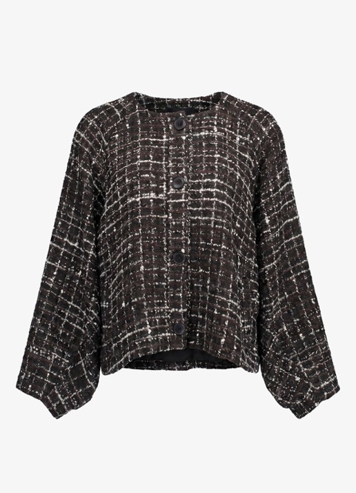 Studio Anneloes Kenza jack met tweed look