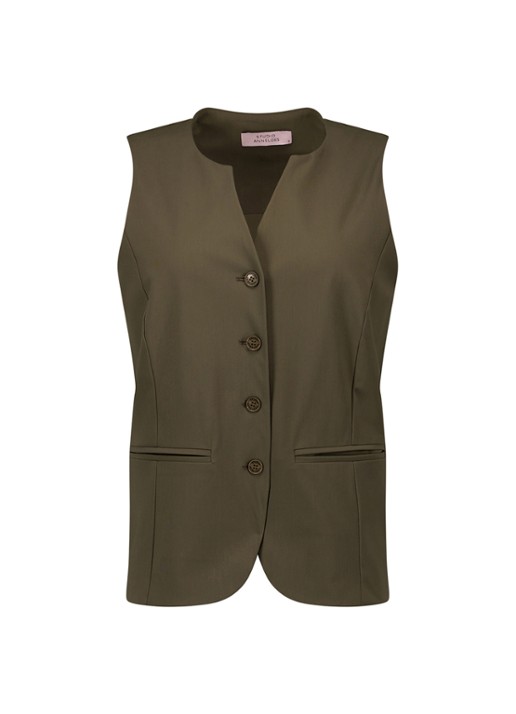Studio Anneloes Lenora gilet met paspelzakken