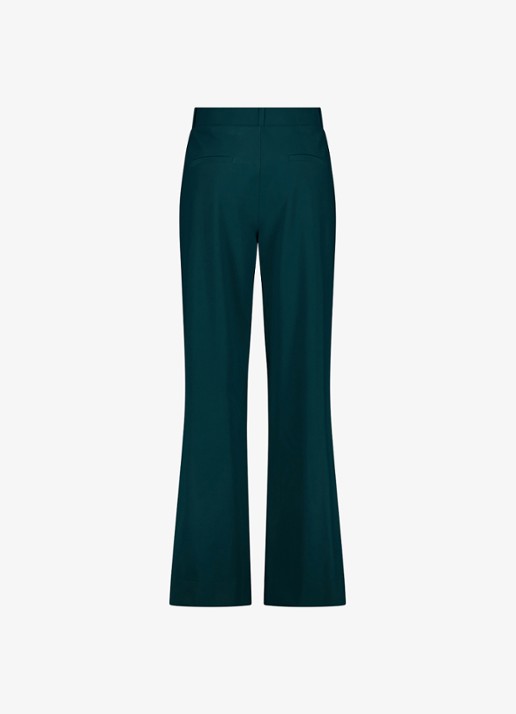 Studio Anneloes Lexie bonded trousers - achterkant 3 petrol