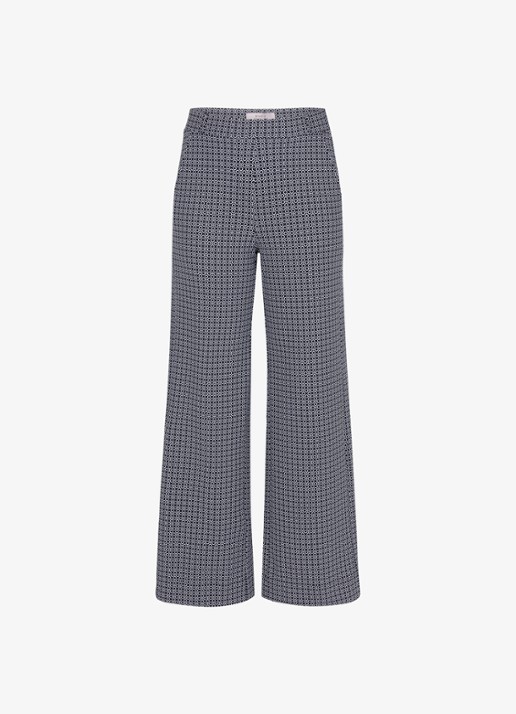 Studio Anneloes Lexie high waist loose fit pantalon met print