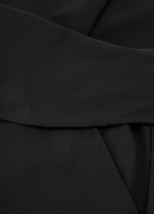 Studio Anneloes Lexie high waist wide fit pantalon met steekzakken - detail 6 zwart