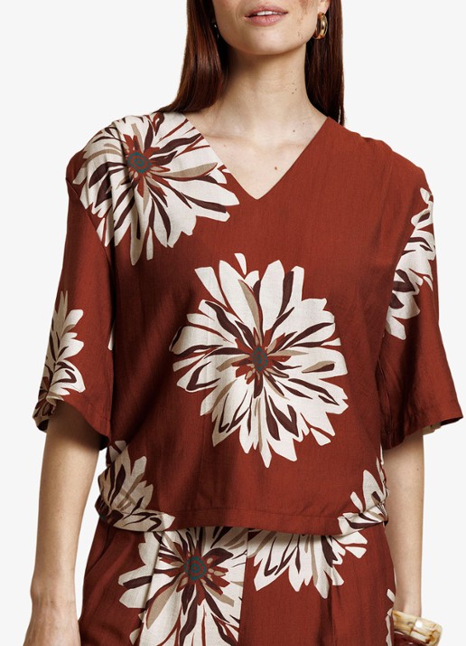 Studio Anneloes Maddi blouse met bloemenprint