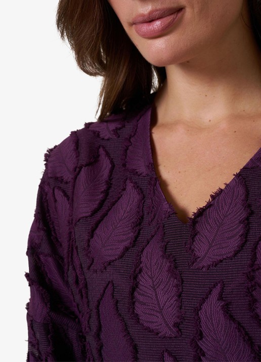 Studio Anneloes Madison top met print - detail 5 bruin