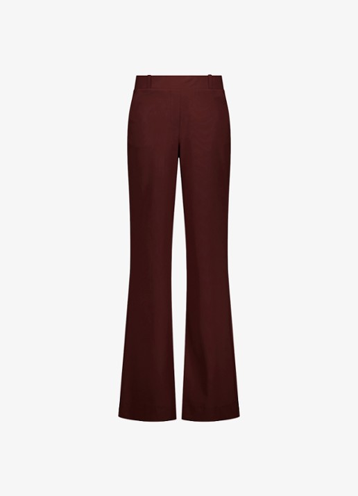 Studio Anneloes Marilon high waist loose fit pantalon met steekzakken