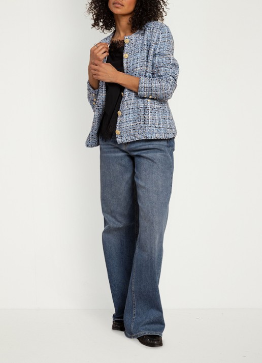Studio Anneloes Nura jack met tweed look