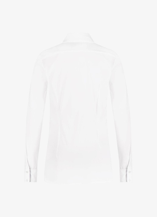 Studio Anneloes Poppy blouse met kraag - achterkant wit