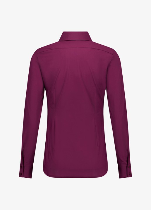 Studio Anneloes Poppy blouse - achterkant 3 aubergine