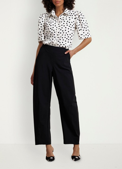 Studio Anneloes Poppy dot blouse met vlindermouwen - voorkant 4 multicolor