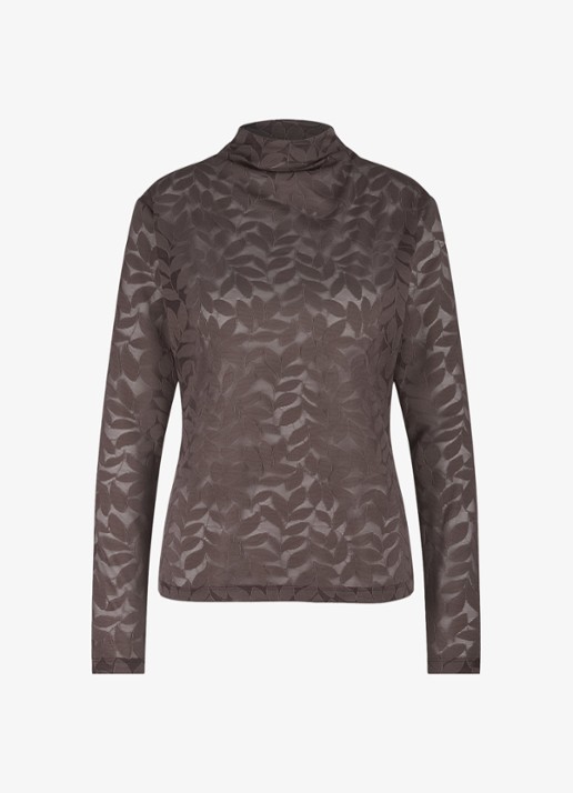 Studio Anneloes Reagan lace top - voorkant 2 mosgroen