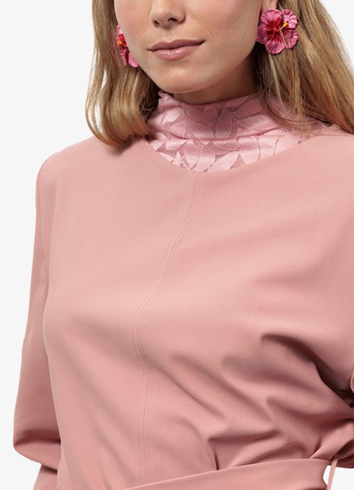 Studio Anneloes Reagan longsleeve van kant - detail 4 roze