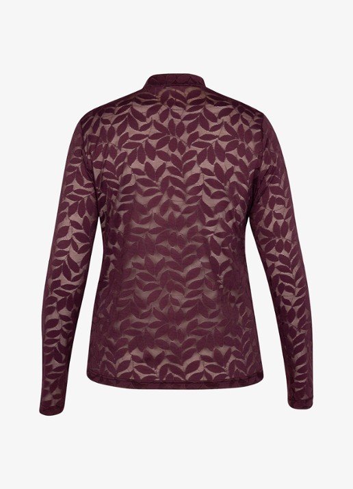 Studio Anneloes Reagan longsleeve van kant - achterkant bruin