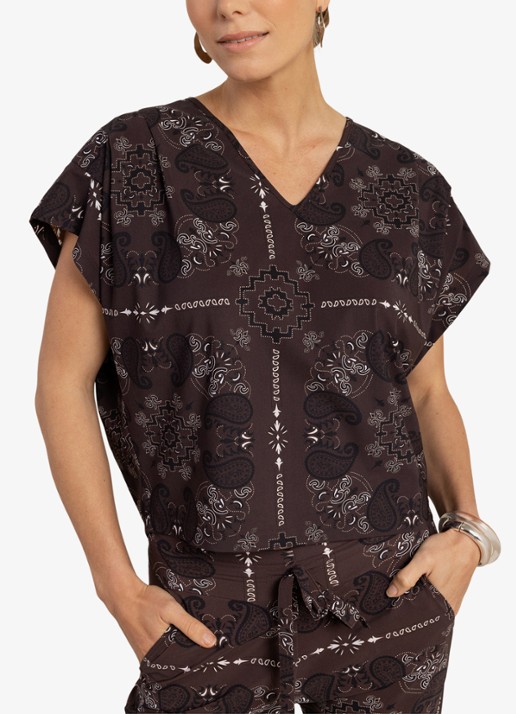 Studio Anneloes Renske top met paisley print