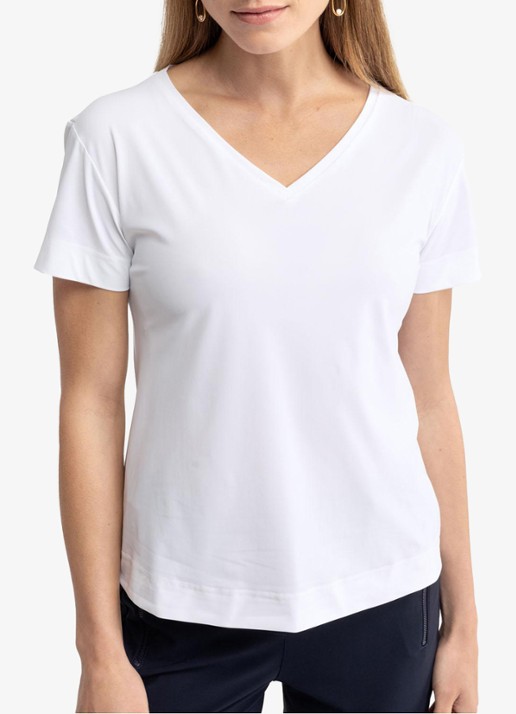 Studio Anneloes Roller T-shirt met V-hals