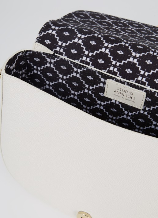 Studio Anneloes SA crossbodytas met afneembare schouderriem - detail 2 gebroken wit