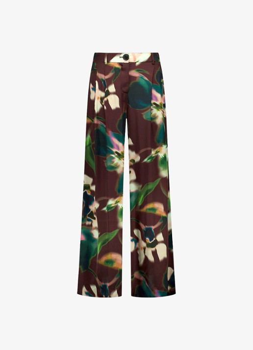 Studio Anneloes Sien loose fit pantalon met print
