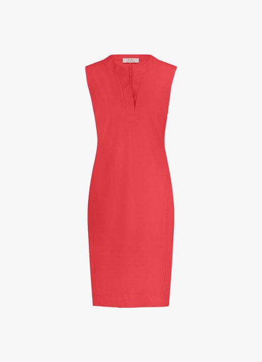 Studio Anneloes Simplicity mini jurk met steekzakken en V-hals