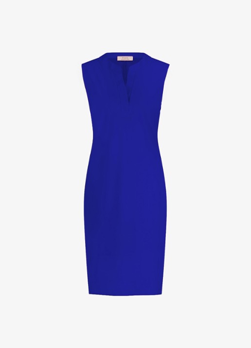 Studio Anneloes Simplicity mini jurk met steekzakken en V-hals