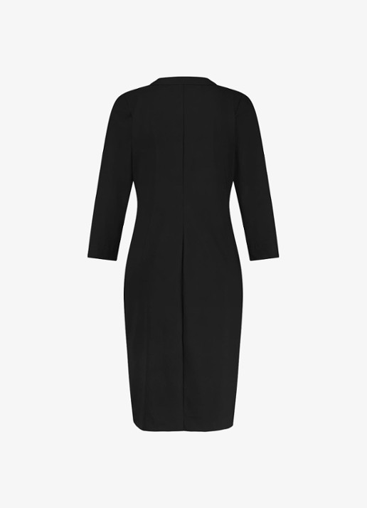 Studio Anneloes Simplicity mini tuniekjurk met steekzakken - achterkant zwart