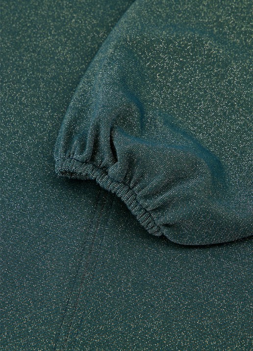 Studio Anneloes Sweater met V-hals en lurex - detail 5 groen