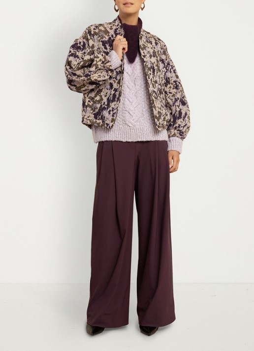 Studio Anneloes Tina bomber - voorkant 5 paars