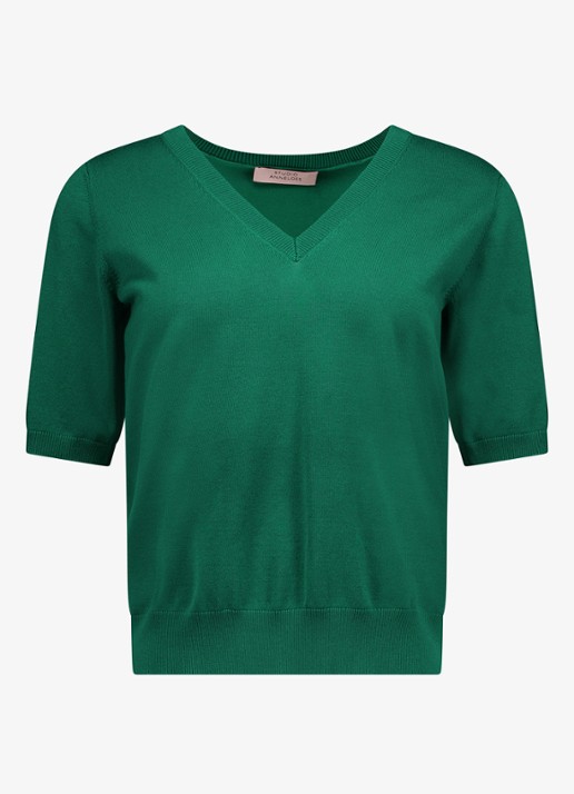 Studio Anneloes Truida fijngebreide pullover met V-hals