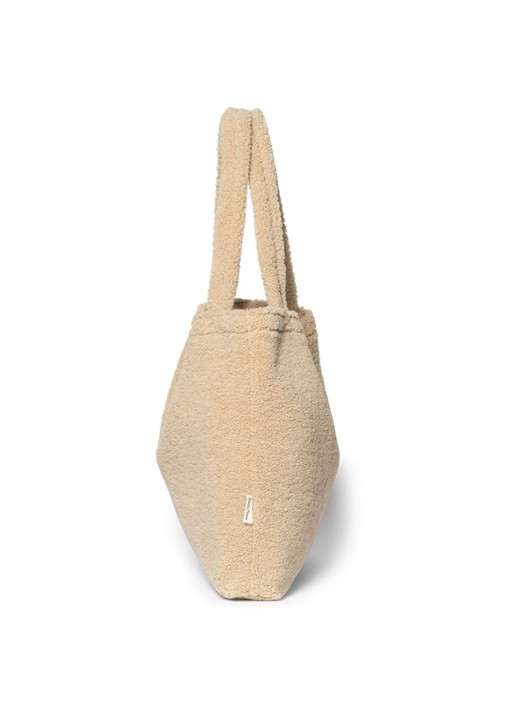Studio Noos Chunky Teddy Mom bag - detail 3 zand