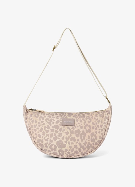 Studio Noos Crossbodytas met print - voorkant 4 beige