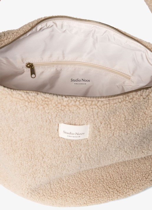 Studio Noos Crossbodytas van teddy - detail 6 beige
