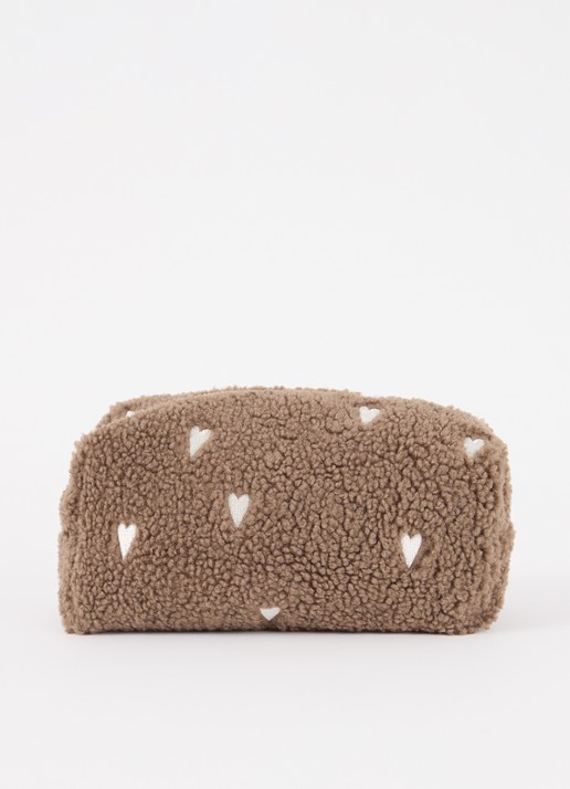 Studio Noos Hearts make-up tas van teddy