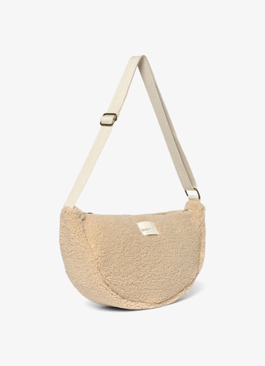 Studio Noos Heuptas van teddy met logo - detail 3 beige