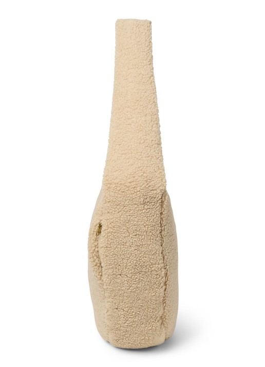 Studio Noos Luiertas van teddy met bloemborduring - detail 5 beige