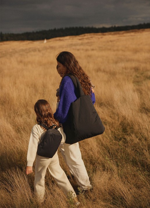 Studio Noos Puffy Mom-Bag  - voorkant 5 zwart