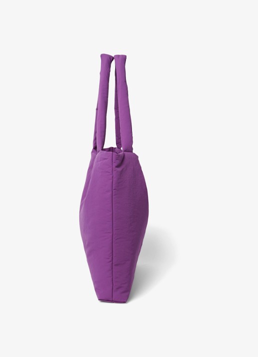 Studio Noos Textured Puffy Mom Bag - detail 4 paars