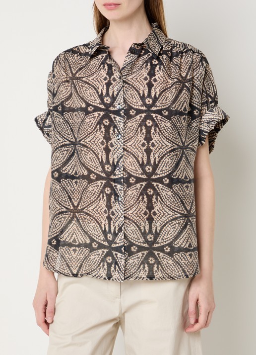 Summum Blouse met grafische print