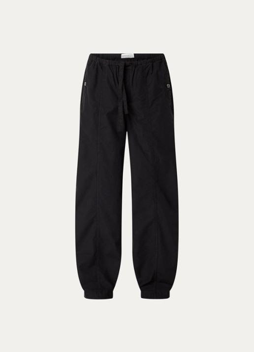 Summum High waist loose fit broek met steekzakken