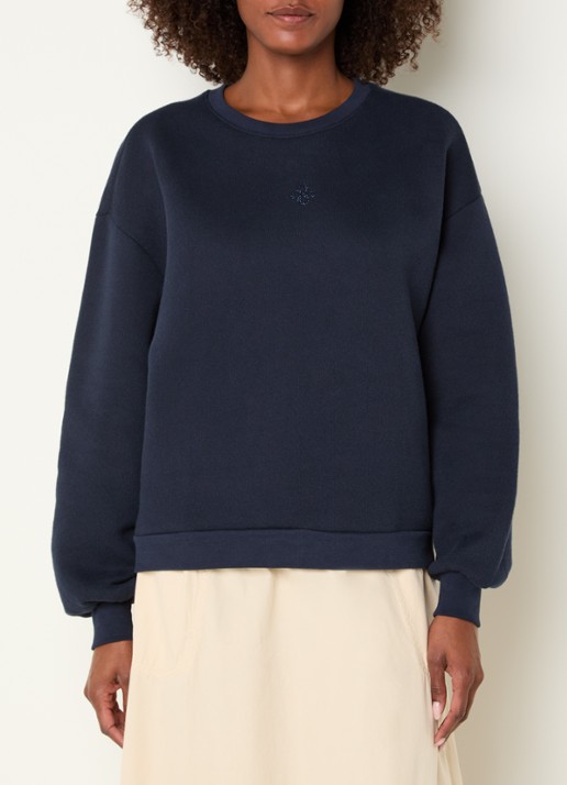 Summum Sweater met logo en strass