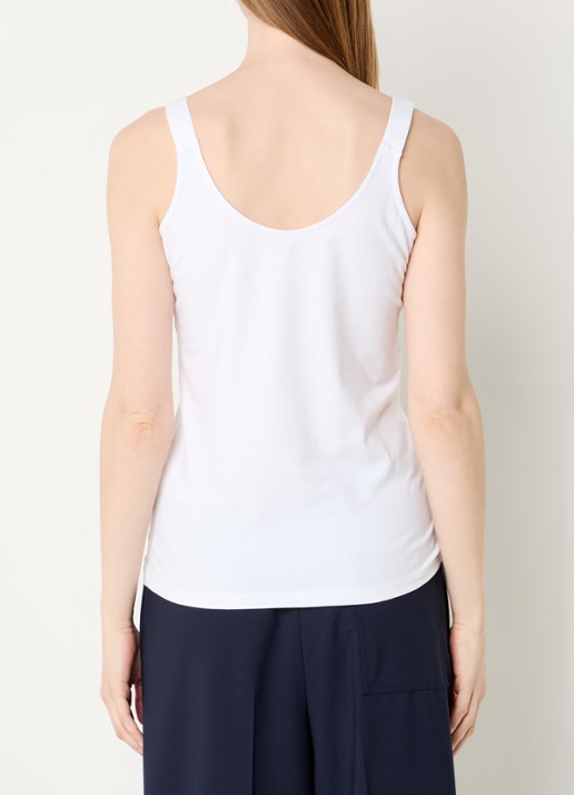 Summum Tanktop met stretch - achterkant 4 wit